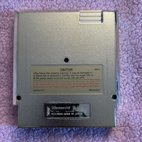 Nintendo The Legend of Zelda Gold Cartridge